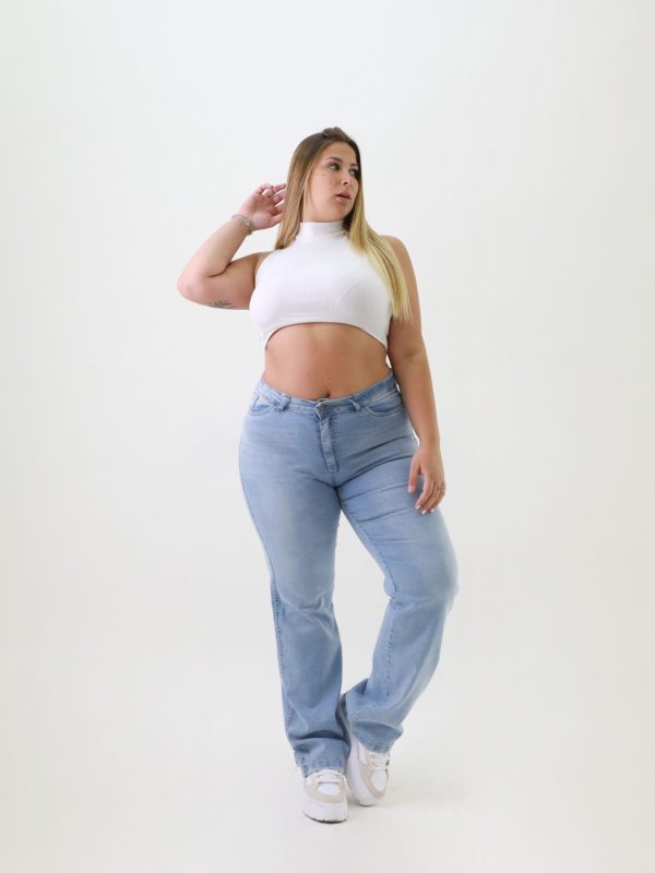 Pantalon Wide Leg Fleur