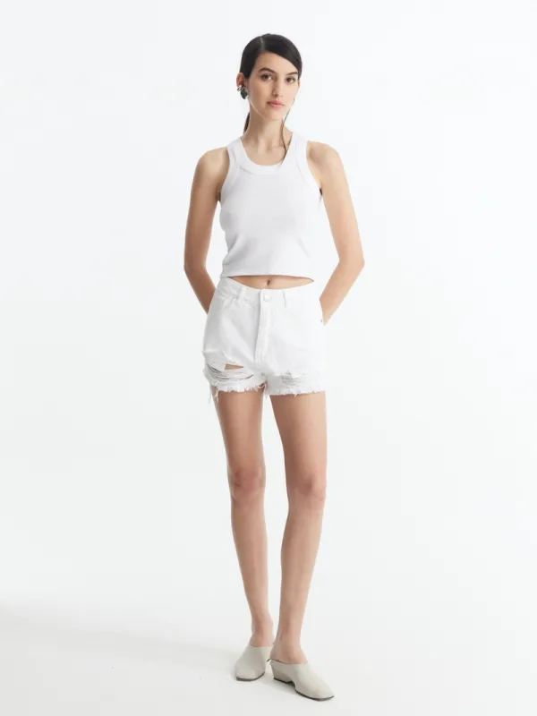 Short Off White Roturas